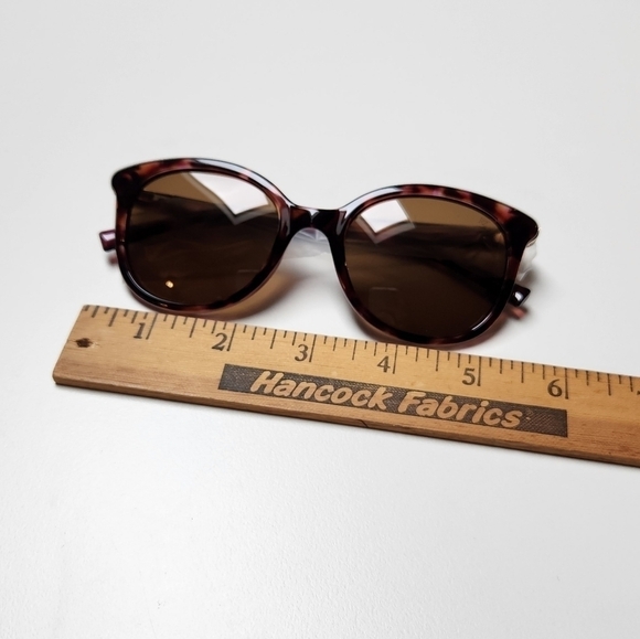 Rachel Zoe Sierra Sunglasses Tortoise Natural Brown - Picture 8 of 13